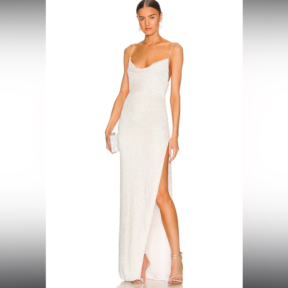 Retrofete Katya Dress in Moonglow White, Small, BRAND NEW (never worn!)